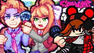 KREEKCRAFT VS MONIKA FULL WEEK (REBOOTED) | Friday Night Funkin'