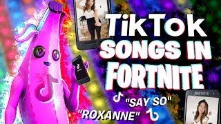 I Created Popular Tik Tok Songs Using Music Blocks in Fortnite