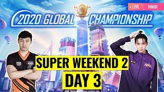 [Hindi] PMGC 2020 League SW2D3 | Qualcomm | PUBG MOBILE Global Championship | Super Weekend 2 Day 3