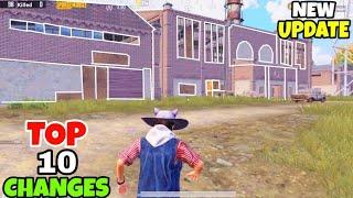 Top 10 NEW Changes in The New Erangel 2.0 in PUBG MOBILE #2 • PUBG MOBILE