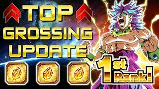 UPDATE: WE ARE NUMBER ONE!! Global Saiyan Day TOP GROSSING Breakdown (DBZ Dokkan Battle)