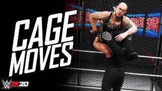 WWE 2K20 Top 10 Cage Match Moves (Pretty Awesome)