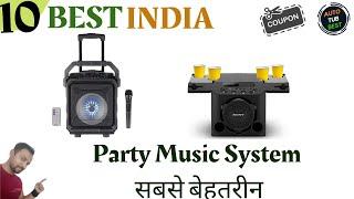 10 Best Budget Party Music System in India with Prices 2021 - AutoTUB