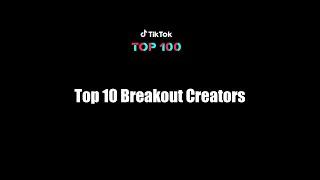 Top 10 Breakout Creators - 2019 TikTok Top 100 Report