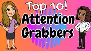 Teacher Hack | Top 10 ATTENTION Grabbers! | Miss Ellis 