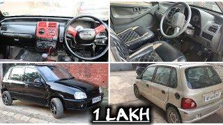 Restoring and modify 15 year old MARUTI ZEN in Brand New condition ( INTERIOR EXTERIOR)