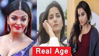 Shocking Real Age Of Top 10 Bollywood Actresses