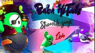 Stumble Guys Live Now With Subs Road To 1000 Crowns | Short Stream | BaBa HiTech