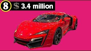 LYKAN HYPERSPORT - ($3.4 MILLION) - Price, Engine, Horsepower & Top Speed | Pedia 10