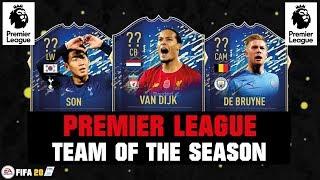 FIFA 20 | PREMIER LEAGUE TEAM OF THE SEASON! 