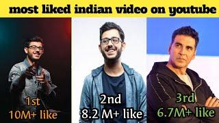 Most liked indian video on YouTube. top 5 most like video on YouTube india.