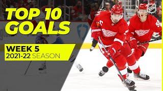 Top 10 Goals from Week 5 of the 2021-22 NHL Season