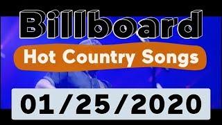 Billboard Top 50 Hot Country Songs (January 25, 2020)