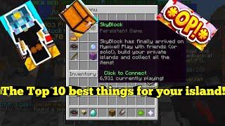 Top 10 Most Important Things You Need On Your Hypixel Skyblock Island!