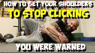 How To Stop CLICKING SHOULDERS (by lifting THIS) Trevor Bachmeyer | Smashwerx