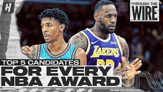 Top 5 Candidates For Every NBA Award | Through The Wire Podcast