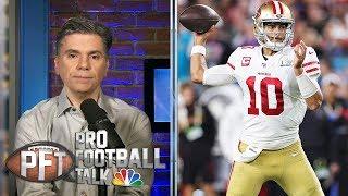 San Francisco 49ers could look to upgrade from Jimmy Garoppolo | Pro Football Talk | NBC Sports