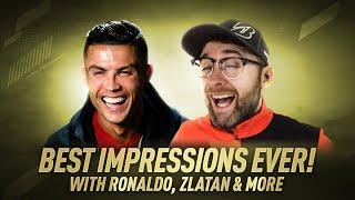 1 Guy, 20 Impressions! Cristiano, Zlatan, Klopp, Pep, Mourinho & more