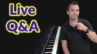 Live Piano Q&A & Lesson with Jonny May