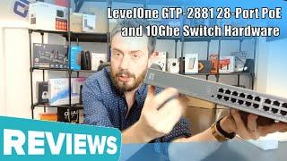 LevelOne GTP-2881 28-Port PoE and 10Gbe Enabled Switch Hardware Review