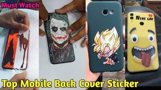 Top New Mobile Back Cover Sticker