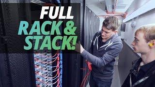 A DAY in the LIFE of the DATA CENTRE: FULL CUSTOMER "RACK & STACK" with ASH & JAMES!