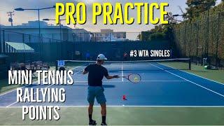 Practicing With Naomi Osaka - How Do Tennis Players Train? | Court Level