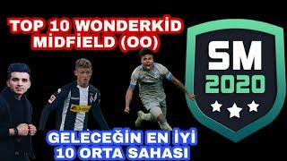 Soccer Manager 2020 En İyi 10 Genç Orta Saha / Wonderkid 10 Midfield / SM 2020