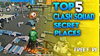 Top 5 New Secret Place Clash squad | Clash squad After Update Secret Place