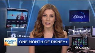 Disney + averaged 9.5 million daily active mobile users its first month