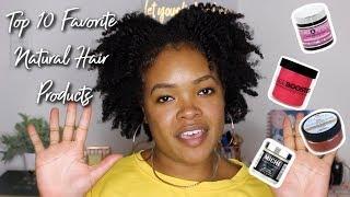 My Top 10 Favorite Natural Hair Products Of 2019 | Type 4 Hair Favorites