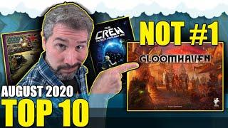 Top 10 Hottest Board Games: August 2020