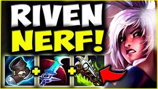 RIVEN ITEM IS GETTING NERFED... (ECLIPSE IS BROKEN) - S11 RIVEN GAMEPLAY (Season 11 Riven Guide)