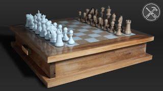 Making an Upcycled, 3D Printed Chess Set with Storage