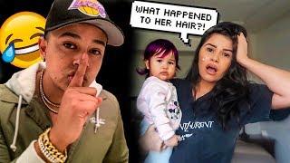 I DYE'D BABY KAMILA'S HAIR... **MOTHER GETS CRAZY**
