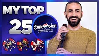 Eurovision 2020 - MY TOP 25 ›NEW 