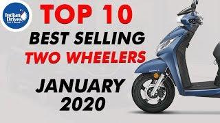 Top 10 Best Selling Two Wheelers In The Month Of January 2020 - Indian Drives