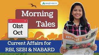 RBI, SEBI & NABARD | Morning Tales | Daily Current Affairs | 01st October, 2020 - by Neha Ma'am