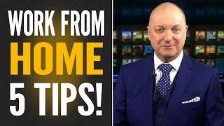 WORK FROM HOME TOP 5 TIPS! Earn a PASSIVE Income Without Leaving the House! 