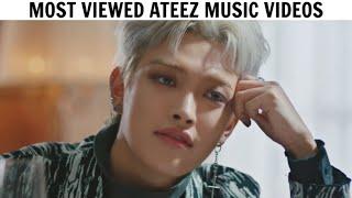 [TOP 10] Most Viewed ATEEZ Music Videos | April 2020