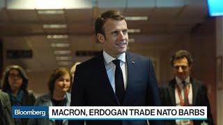 Macron, Erdogan Trade NATO Barbs