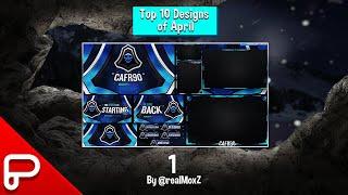 Top 10 designs for the month of April!