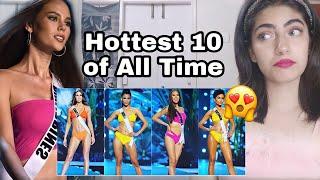 Miss Universe TOP 10 Swimsuit performance of all time Reaction | INDIAN REACTION