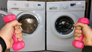 Experiment - Electrolux vs Siemens on Top Speed  and Service Mode - with two Washing Machines