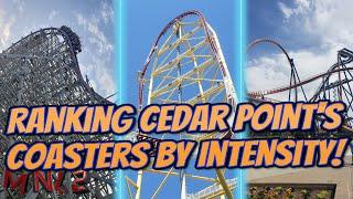 Top 10 Most INTENSE Roller Coasters at Cedar Point