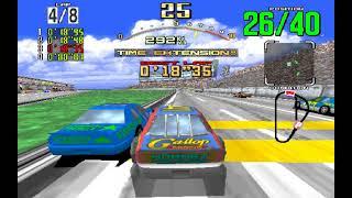 Dad Plays Daytona USA!! (Easy Course - AT Hornet - 8th - Place / Top 10)