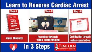 LEARN TO REVERSE CARDIAC ARREST IN 3 STEPS