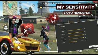 استعراض اعداداتي في لعبة فري فاير !! هيدشوت تلقائي sensitivity Andro gamer free fire 