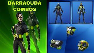 BEST BARRACUDA COMBOS IN FORTNITE | Barracuda Outfit Overview & Combos