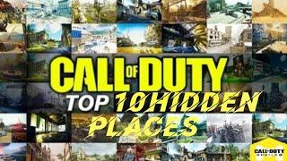 TOP 10 HIDDEN PLACE CALL OF DUTY MOBILE/SEASON 12 MAP